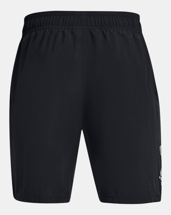 Men's UA Tech™ Woven Graphic Shorts in Black image number 5